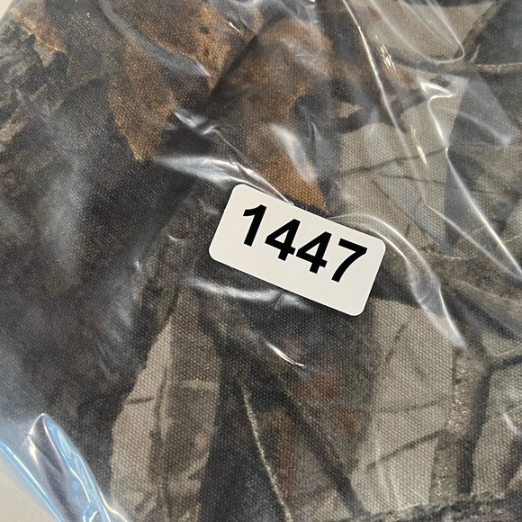 Vintage B191 CMO Carhartt RealTree 38W Carpenter Shorts Duck Canvas Camo VTG - Picture 13 of 15